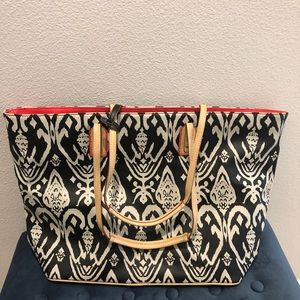 Stella & Dot ikat bag! Zipper/pockets/travel bag